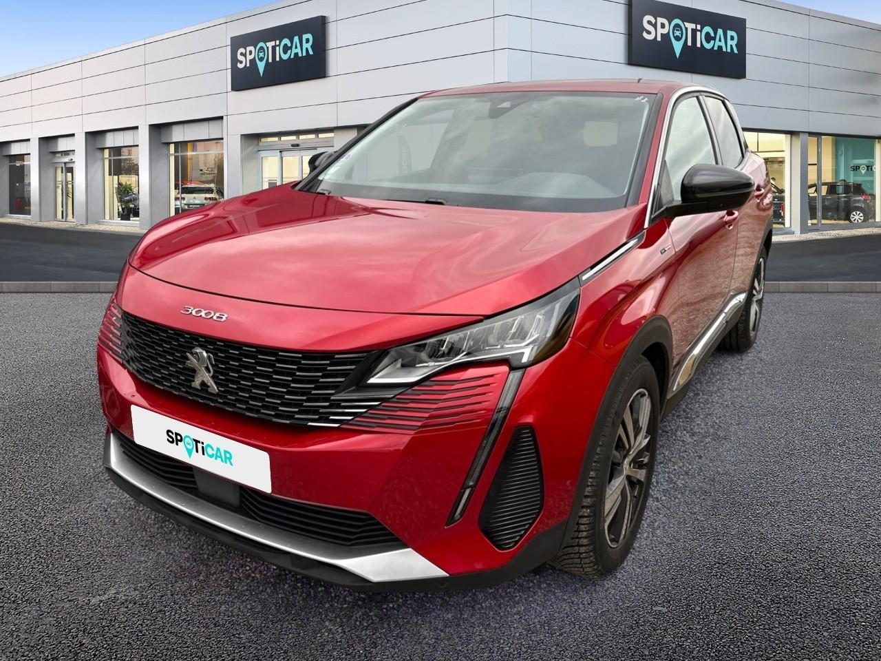 PEUGEOT PEUGEOT 3008 Occasion Rouge Essence / Courant électrique 2021