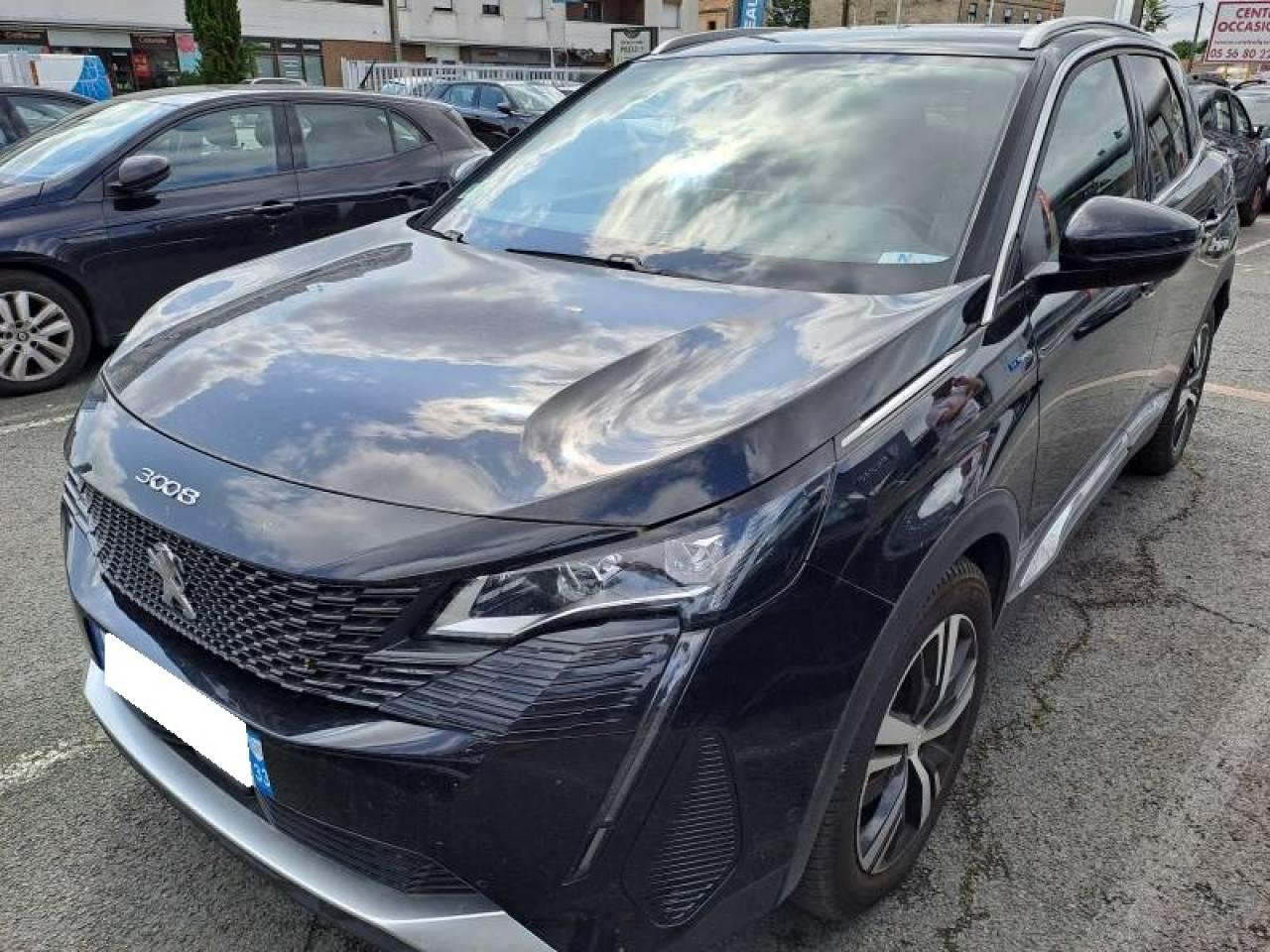 PEUGEOT PEUGEOT 3008 Occasion Noir Essence / Courant électrique 2021