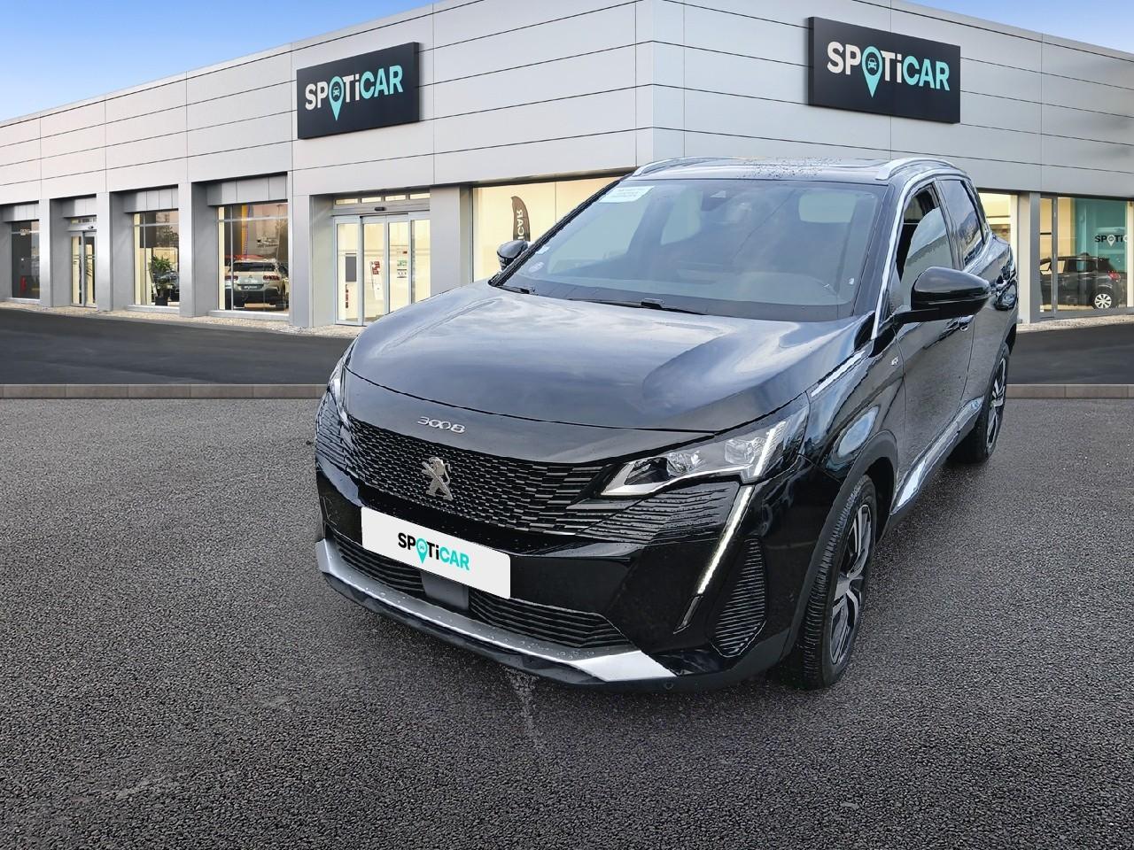 PEUGEOT PEUGEOT 3008 Occasion Noir Essence sans plomb 2021