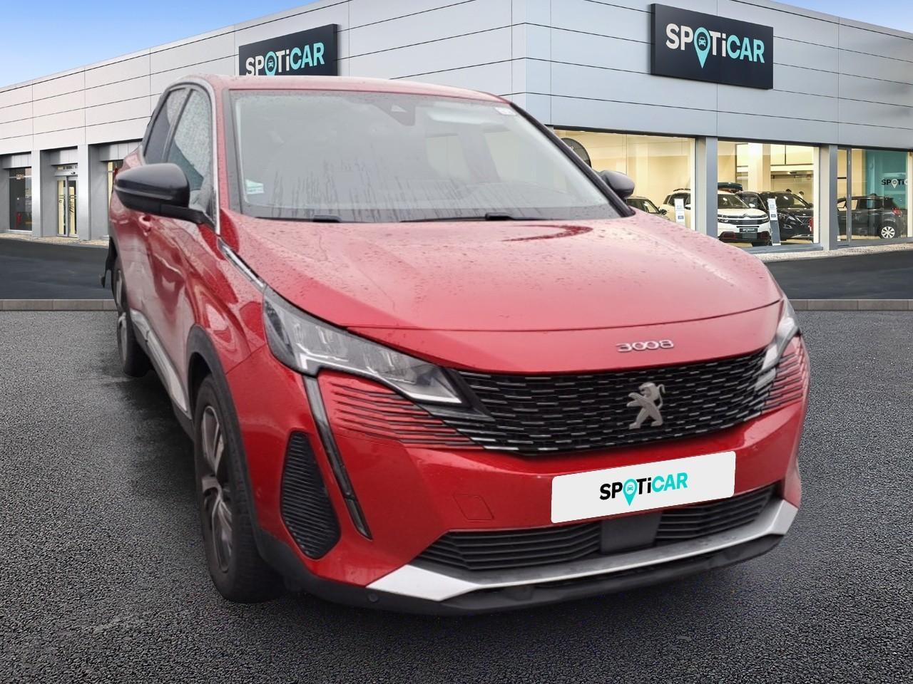 PEUGEOT PEUGEOT 3008 Occasion Rouge Diesel 2022