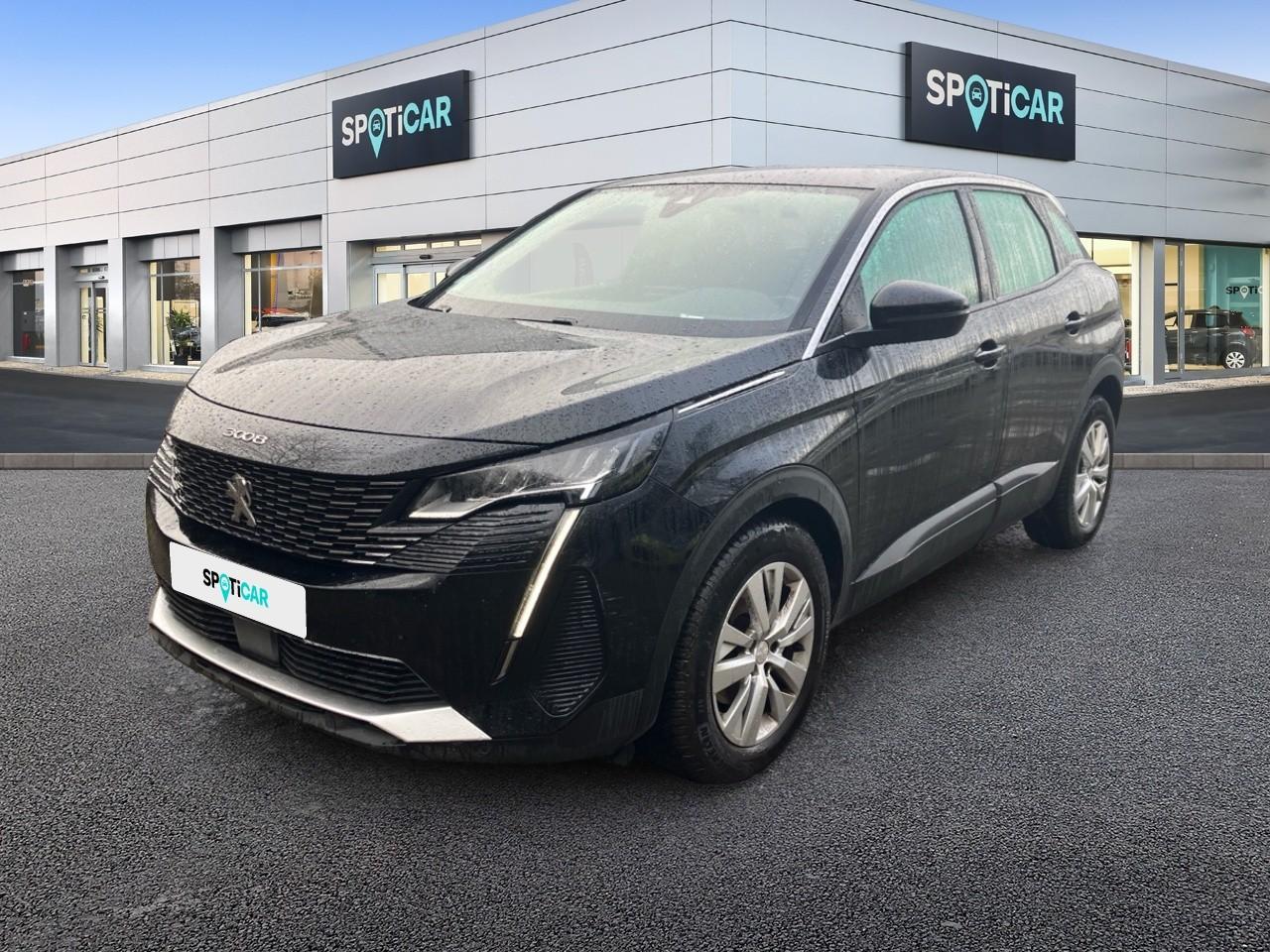 PEUGEOT PEUGEOT 3008 Occasion Noir Essence sans plomb 2021