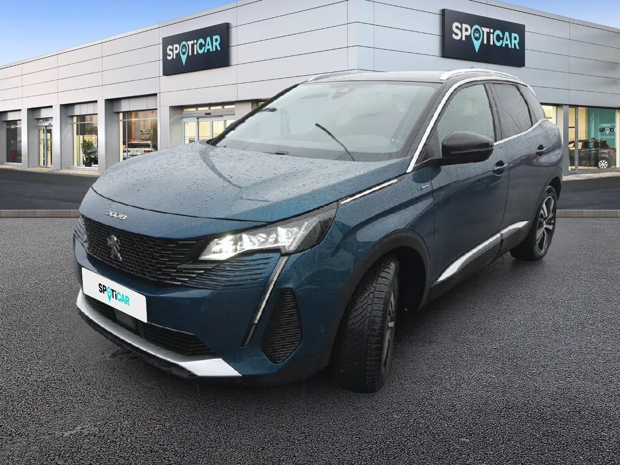 PEUGEOT PEUGEOT 3008 Occasion Bleu Essence / Courant électrique 2021