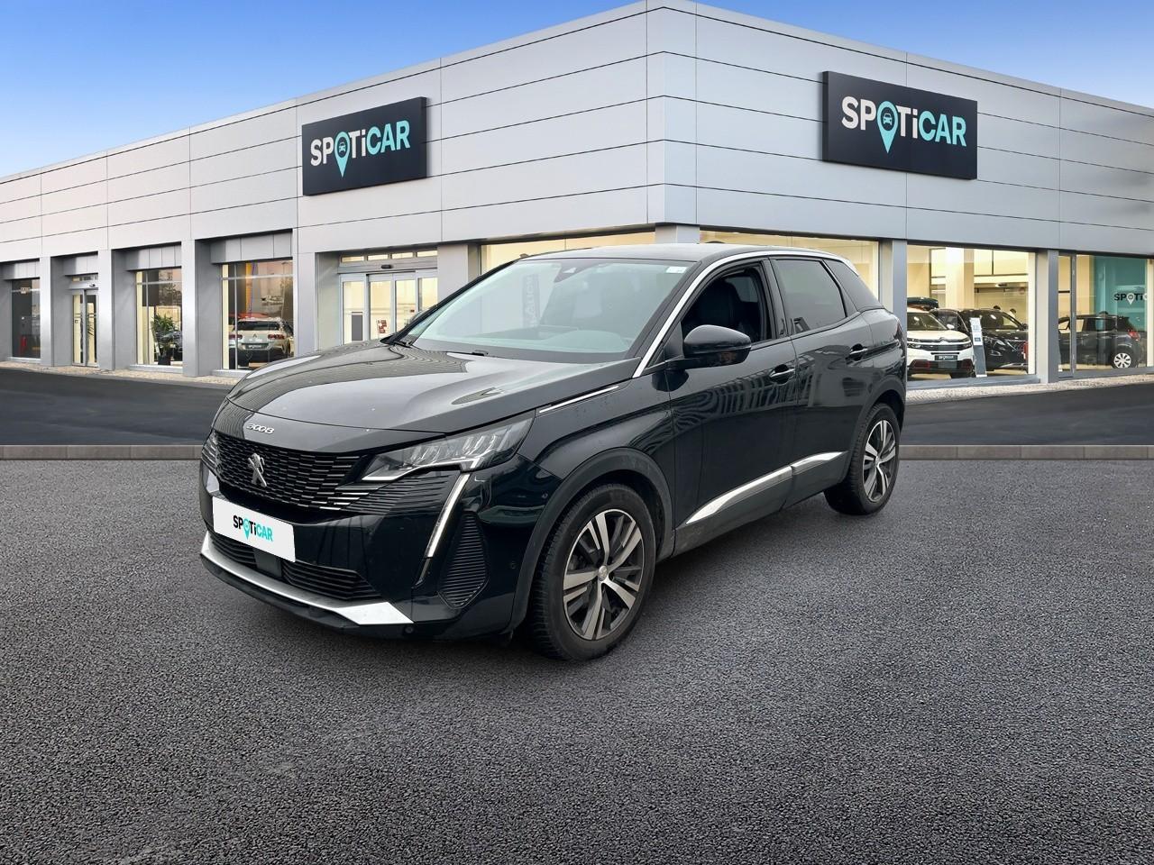 PEUGEOT PEUGEOT 3008 Occasion Noir Essence sans plomb 2022