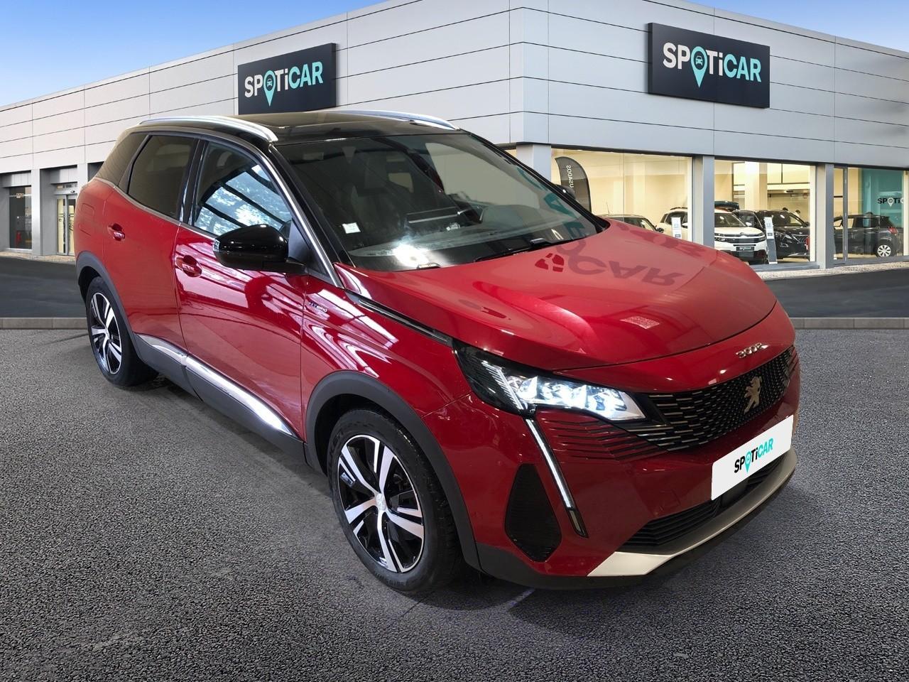 PEUGEOT PEUGEOT 3008 Occasion Rouge Essence / Courant électrique 2021