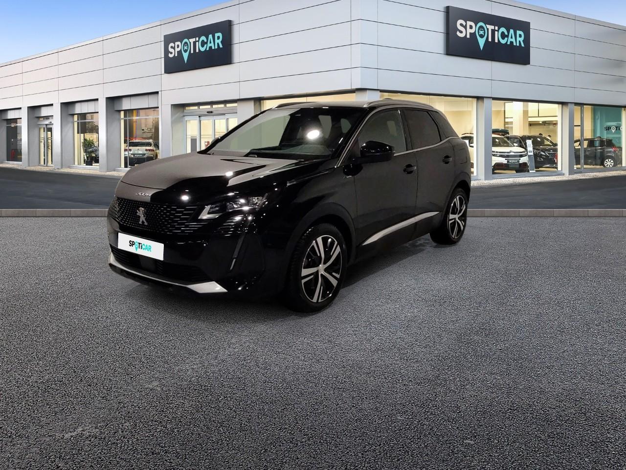 PEUGEOT PEUGEOT 3008 Occasion Noir Essence / Courant électrique 2022