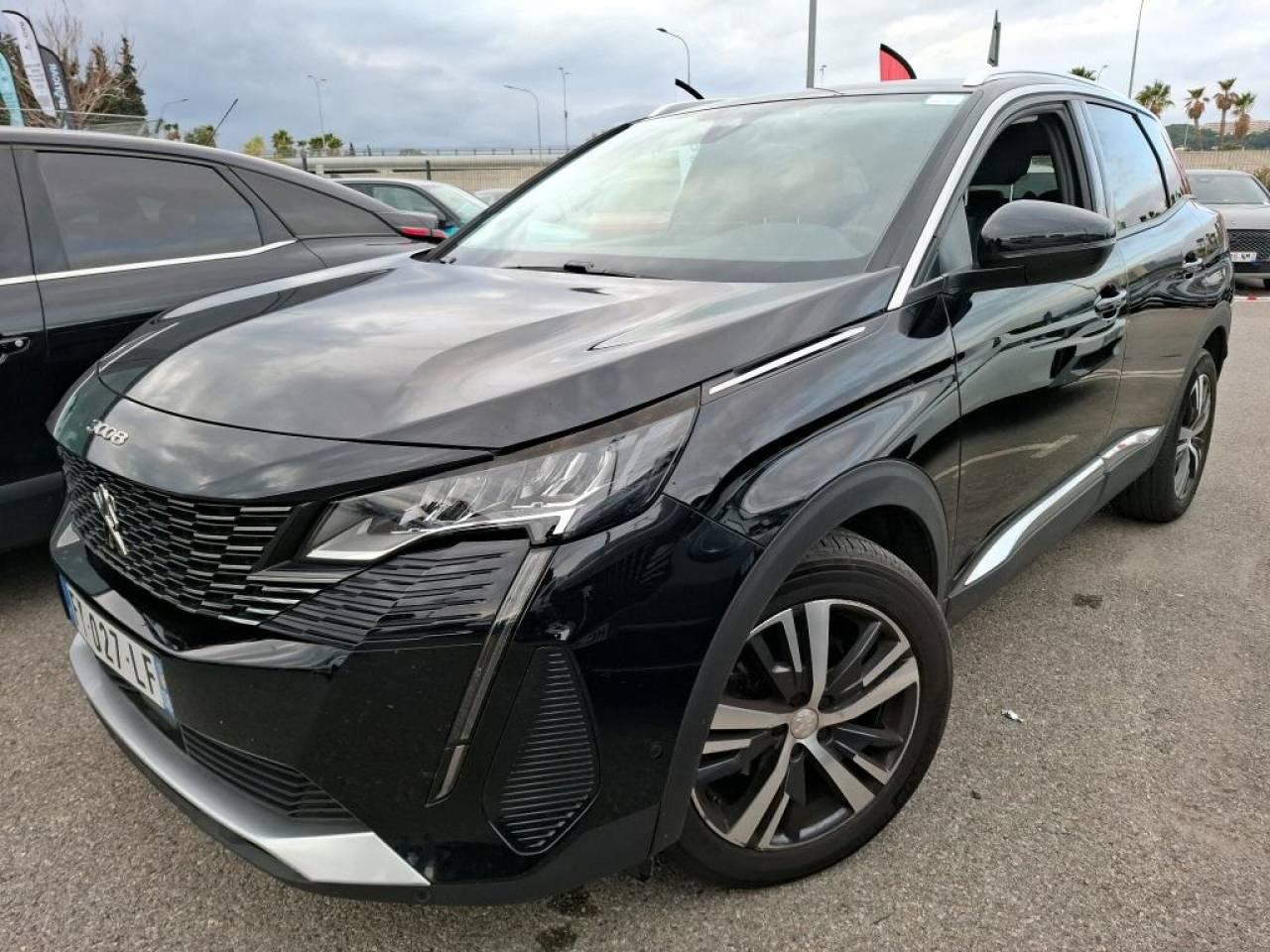 PEUGEOT PEUGEOT 3008 Occasion Noir Diesel 2021