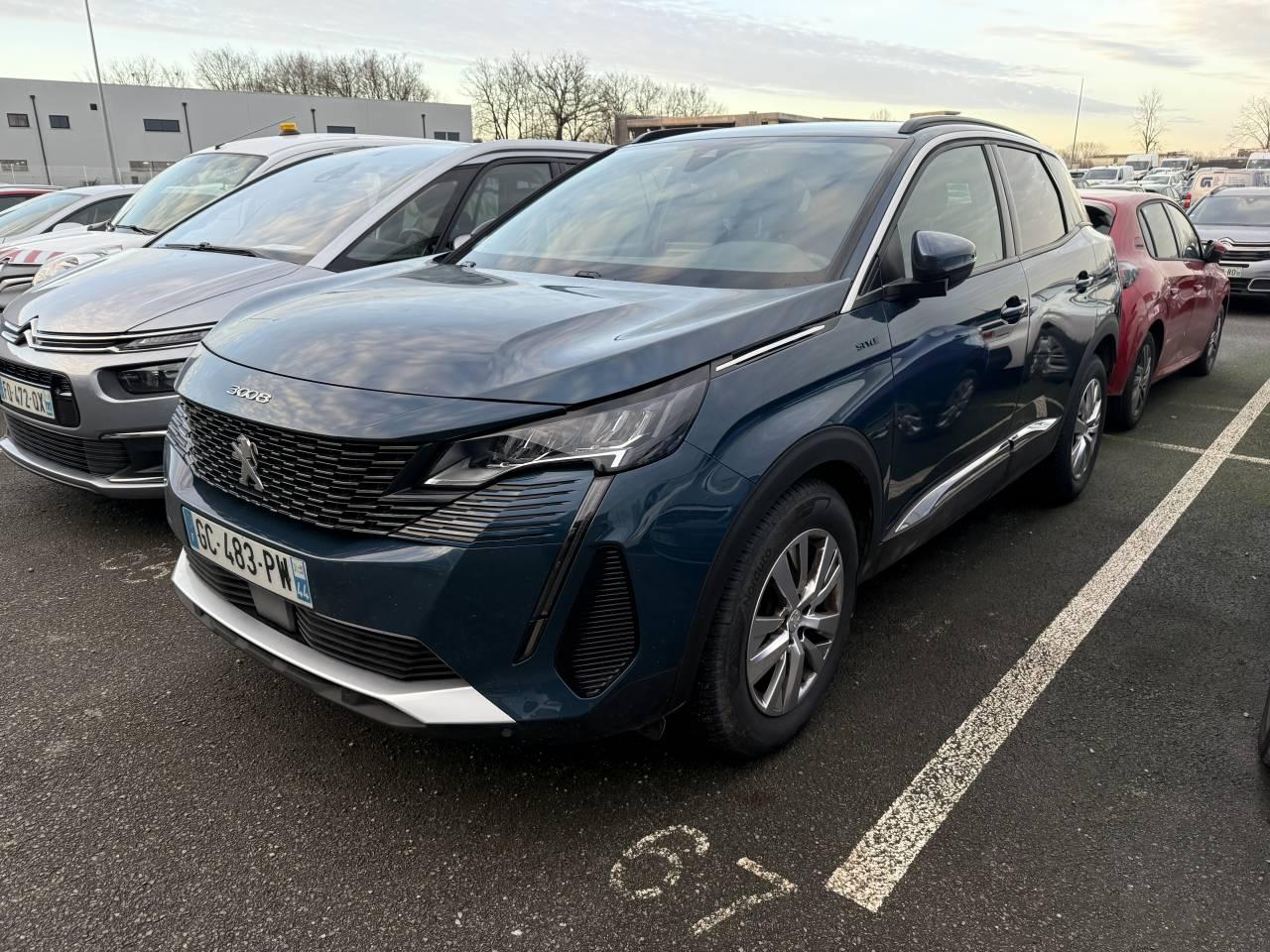 PEUGEOT PEUGEOT 3008 Occasion Bleu Essence sans plomb 2021