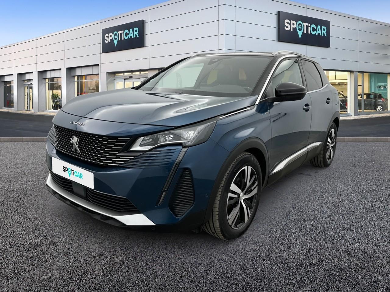 PEUGEOT PEUGEOT 3008 Occasion Bleu Essence / Courant électrique 2022