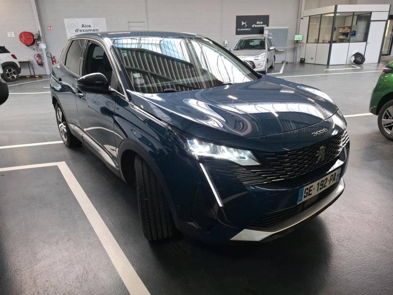 PEUGEOT PEUGEOT 3008 Occasion Bleu Essence / Courant électrique 2022