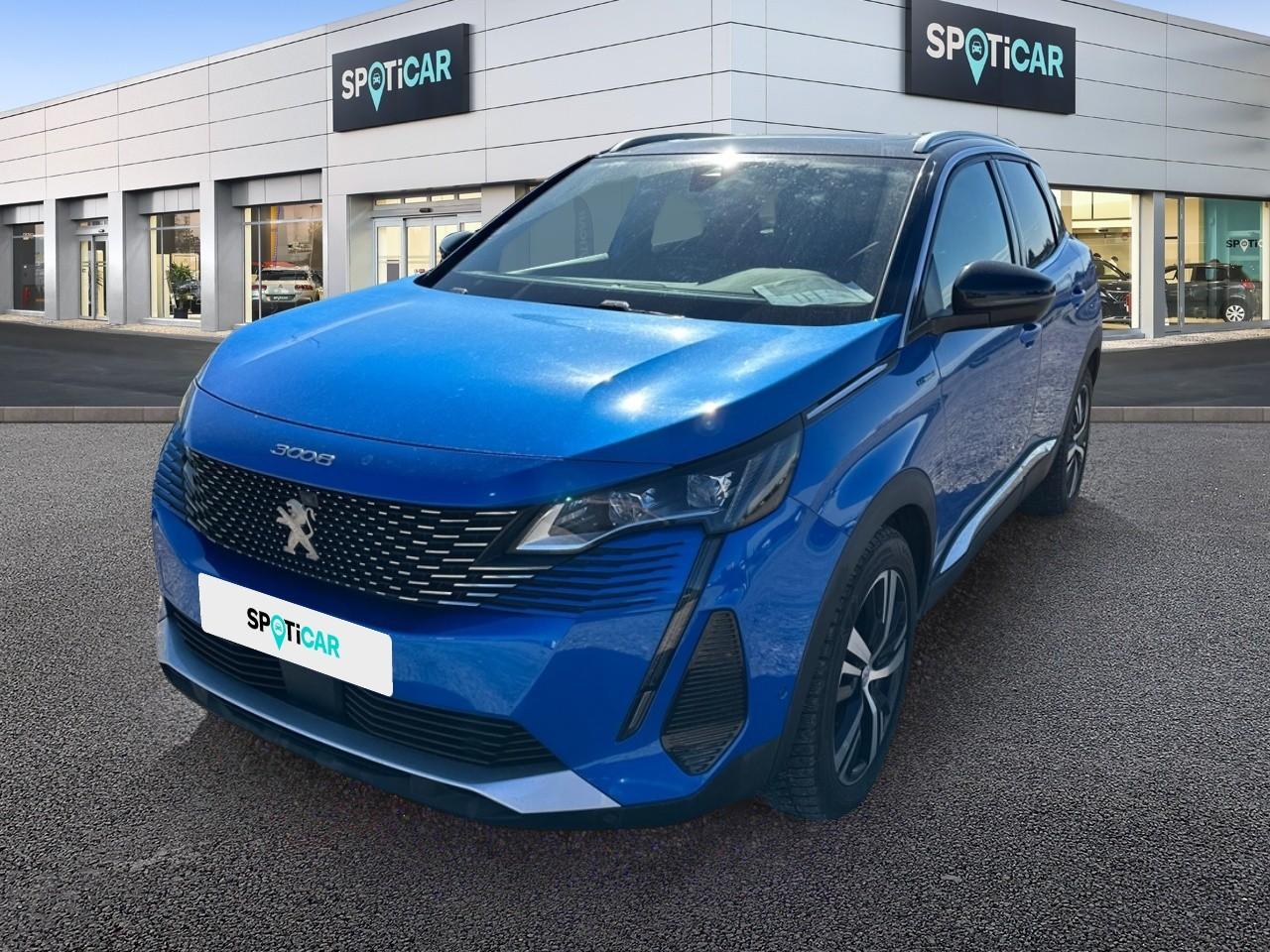 PEUGEOT PEUGEOT 3008 Occasion Bleu Essence / Courant électrique 2021