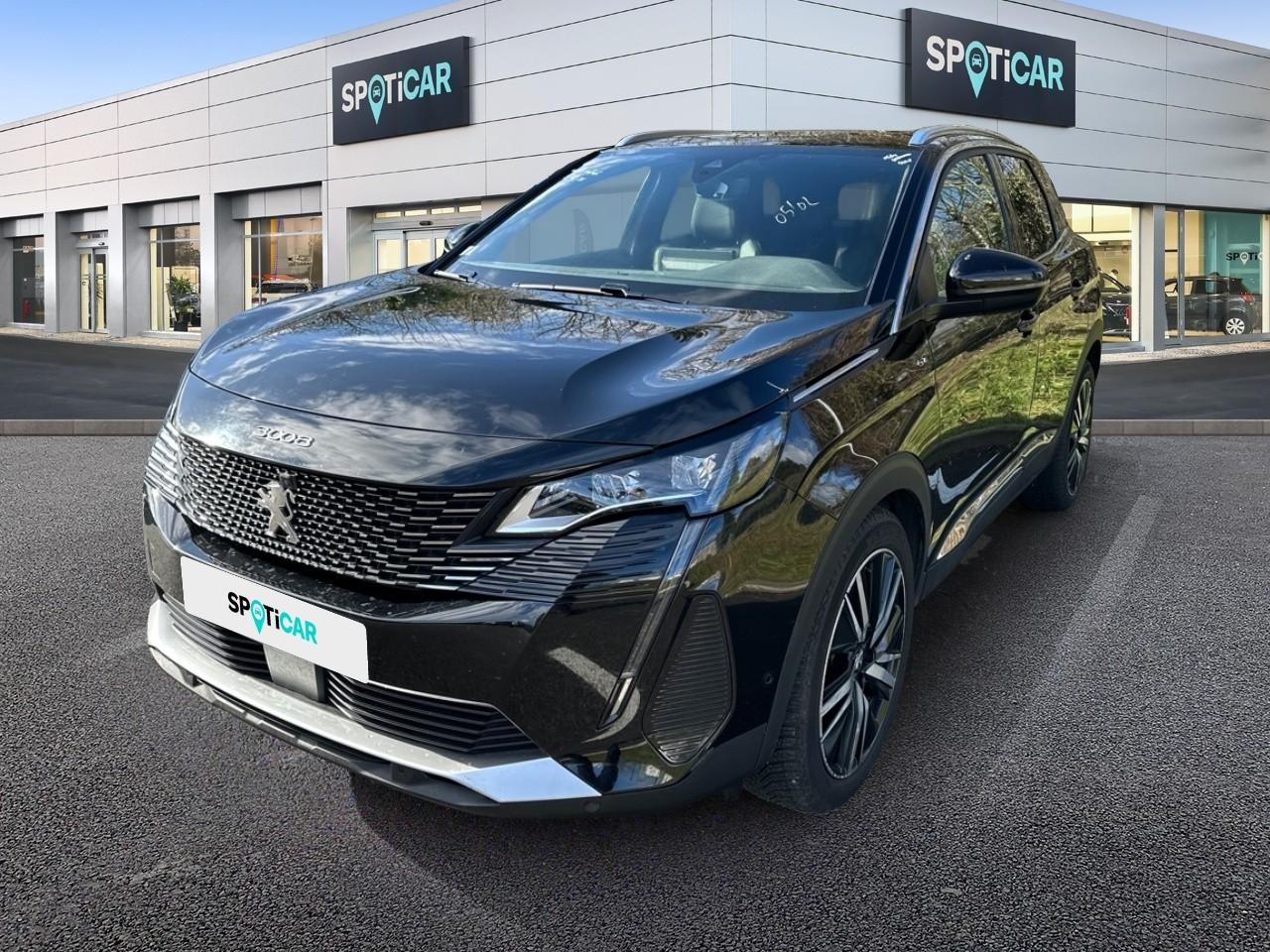 PEUGEOT PEUGEOT 3008 Occasion Noir Essence sans plomb 2021