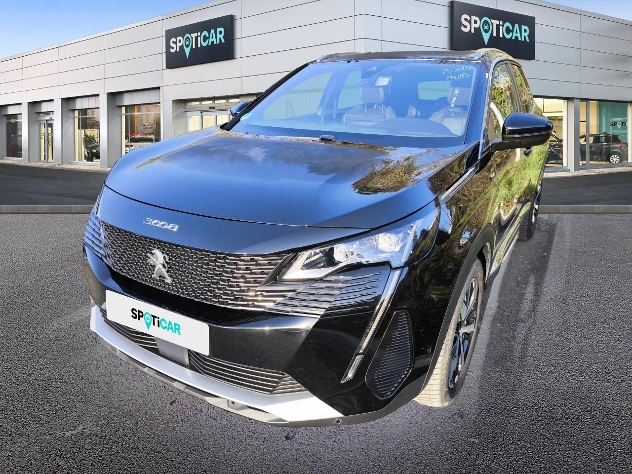 PEUGEOT PEUGEOT 3008 Occasion Noir Essence sans plomb 2023