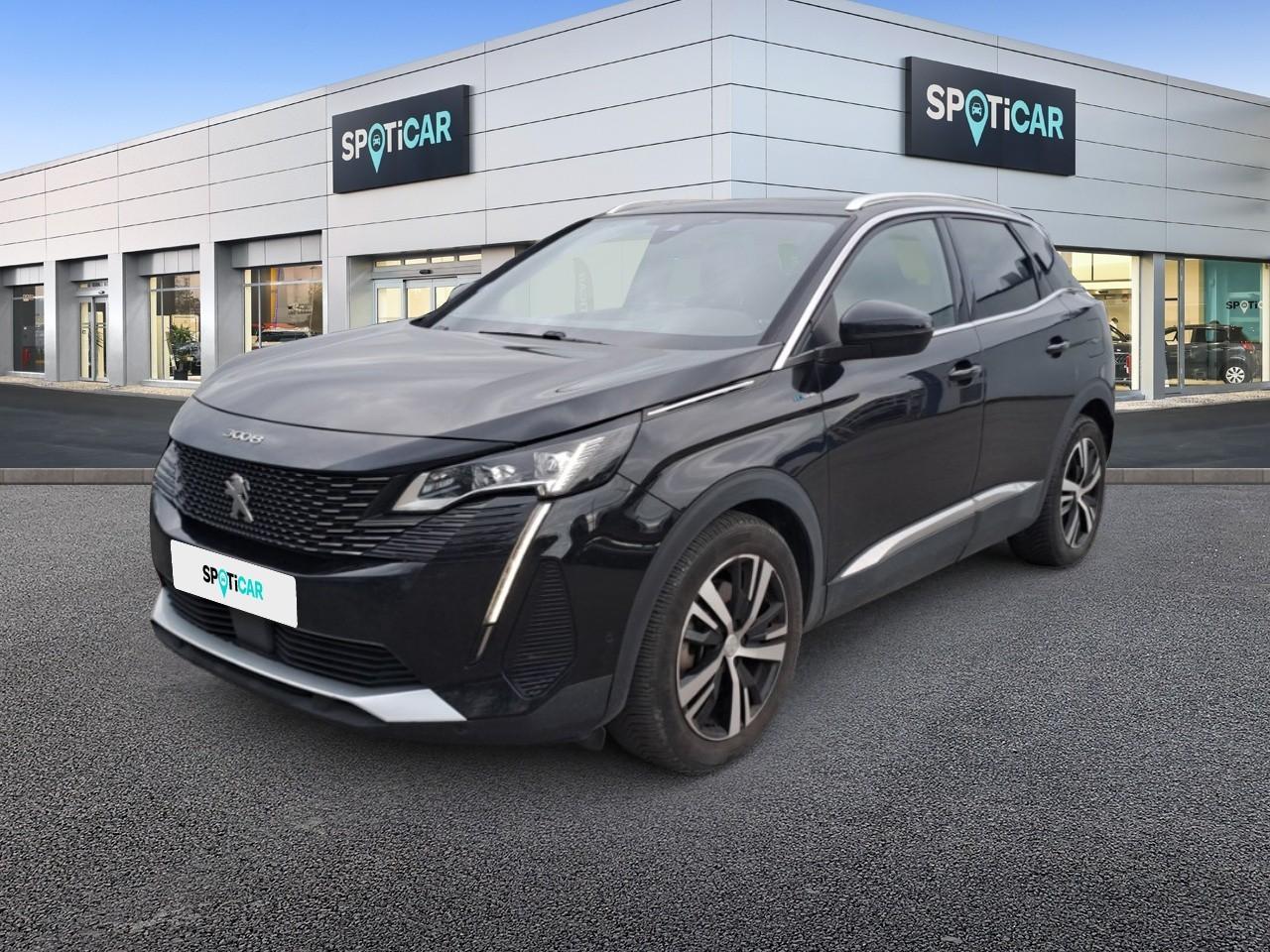 PEUGEOT PEUGEOT 3008 Occasion Noir Essence / Courant électrique 2022