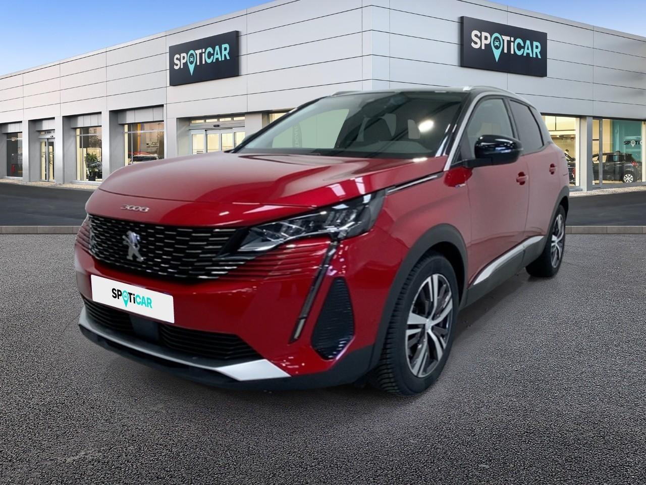 PEUGEOT PEUGEOT 3008 Occasion Rouge Essence / Courant électrique 2021
