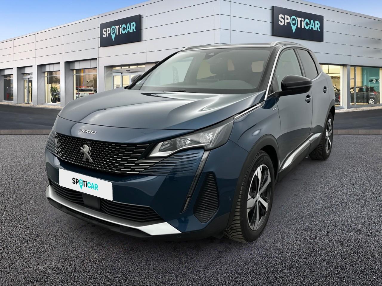 PEUGEOT PEUGEOT 3008 Occasion Bleu Essence sans plomb 2022