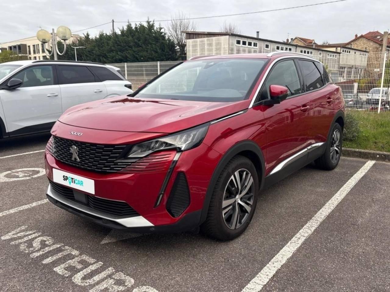 PEUGEOT PEUGEOT 3008 Occasion Rouge Essence sans plomb 2021