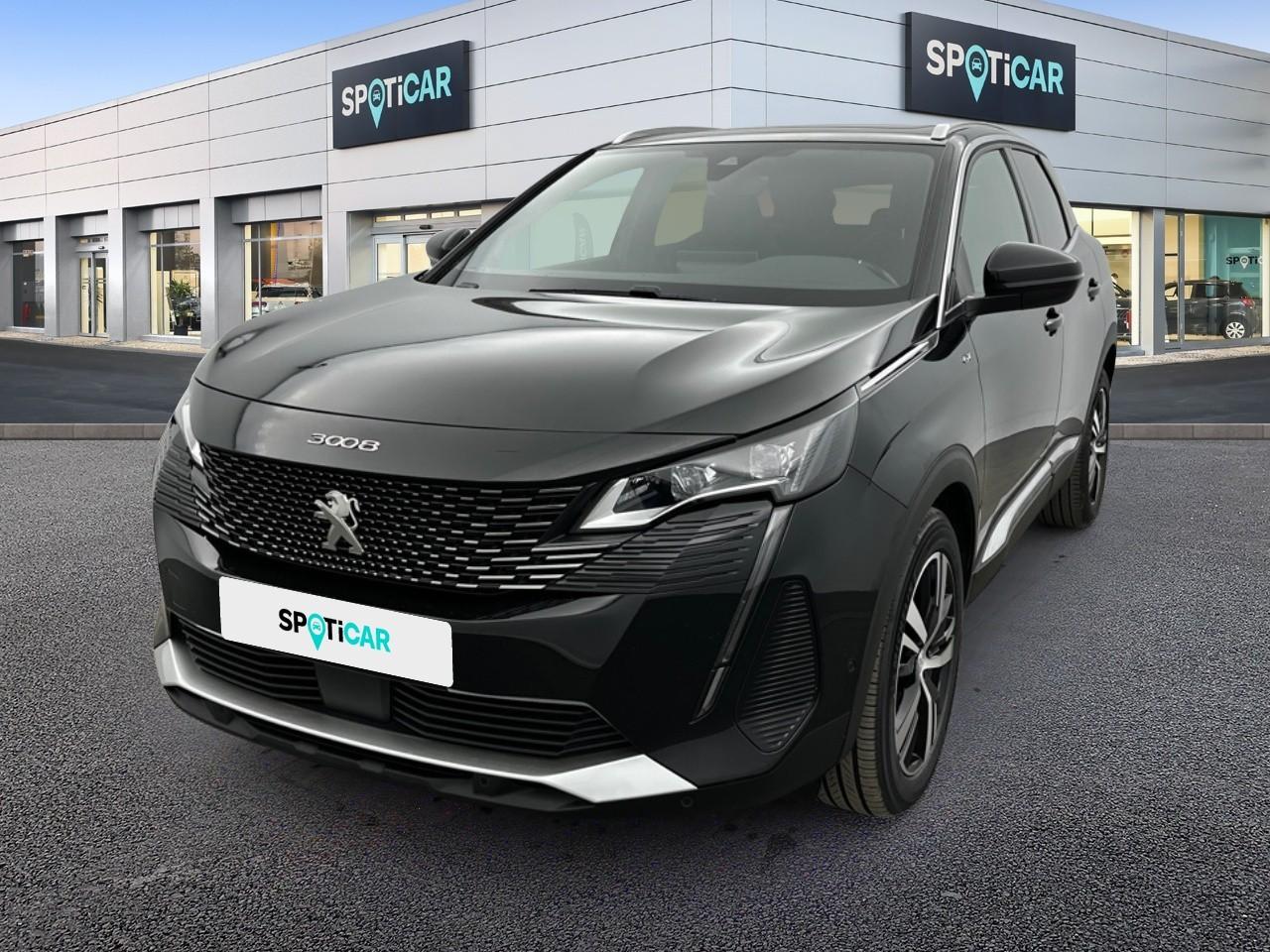 PEUGEOT PEUGEOT 3008 Occasion Noir Essence sans plomb 2022