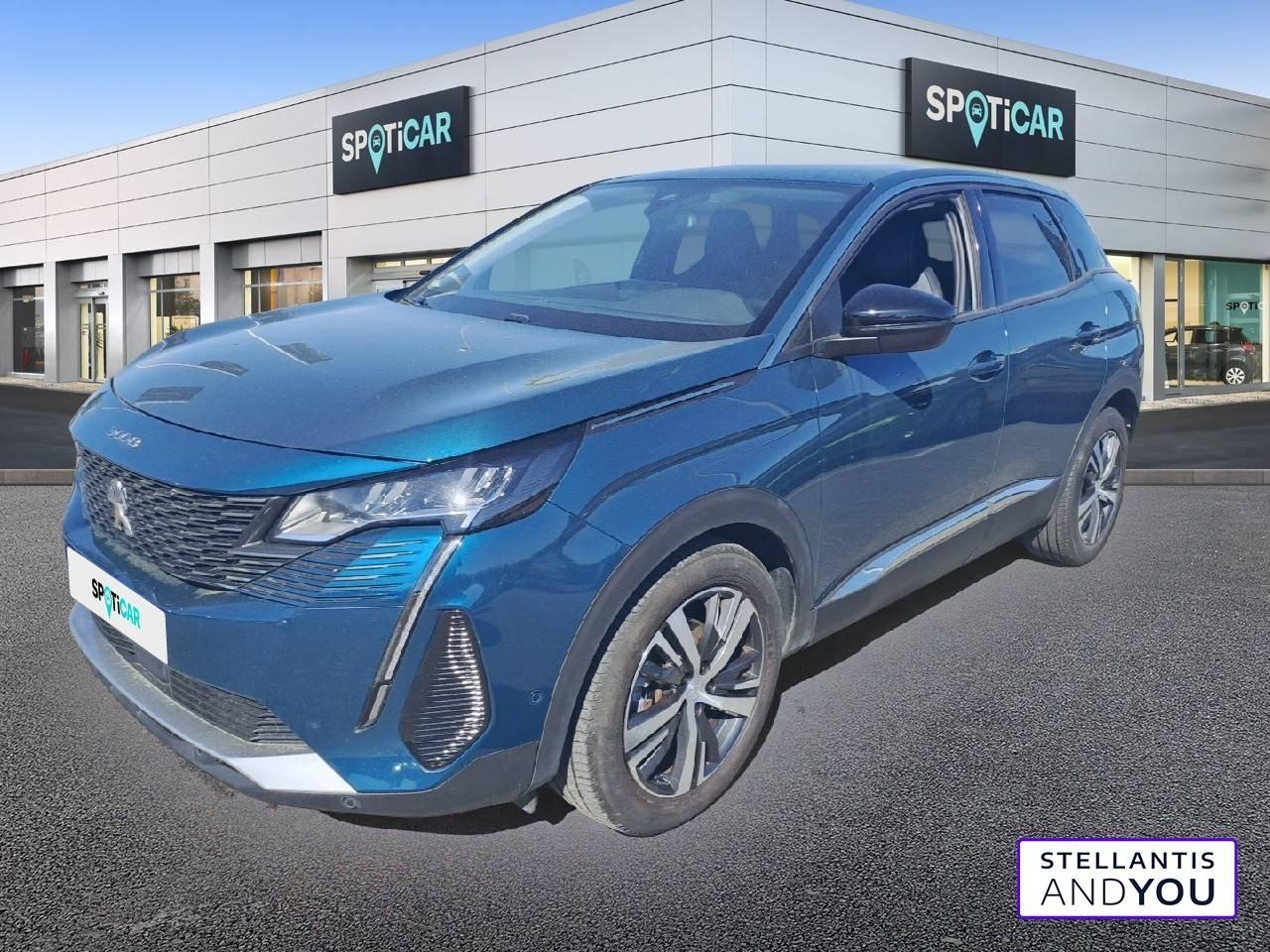 PEUGEOT PEUGEOT 3008 Occasion Bleu Diesel 2021