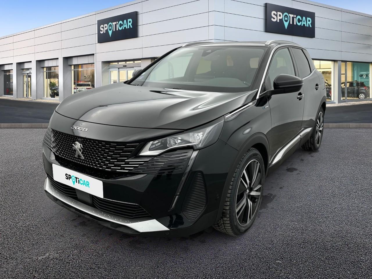 PEUGEOT PEUGEOT 3008 Occasion Noir Essence / Courant électrique 2022