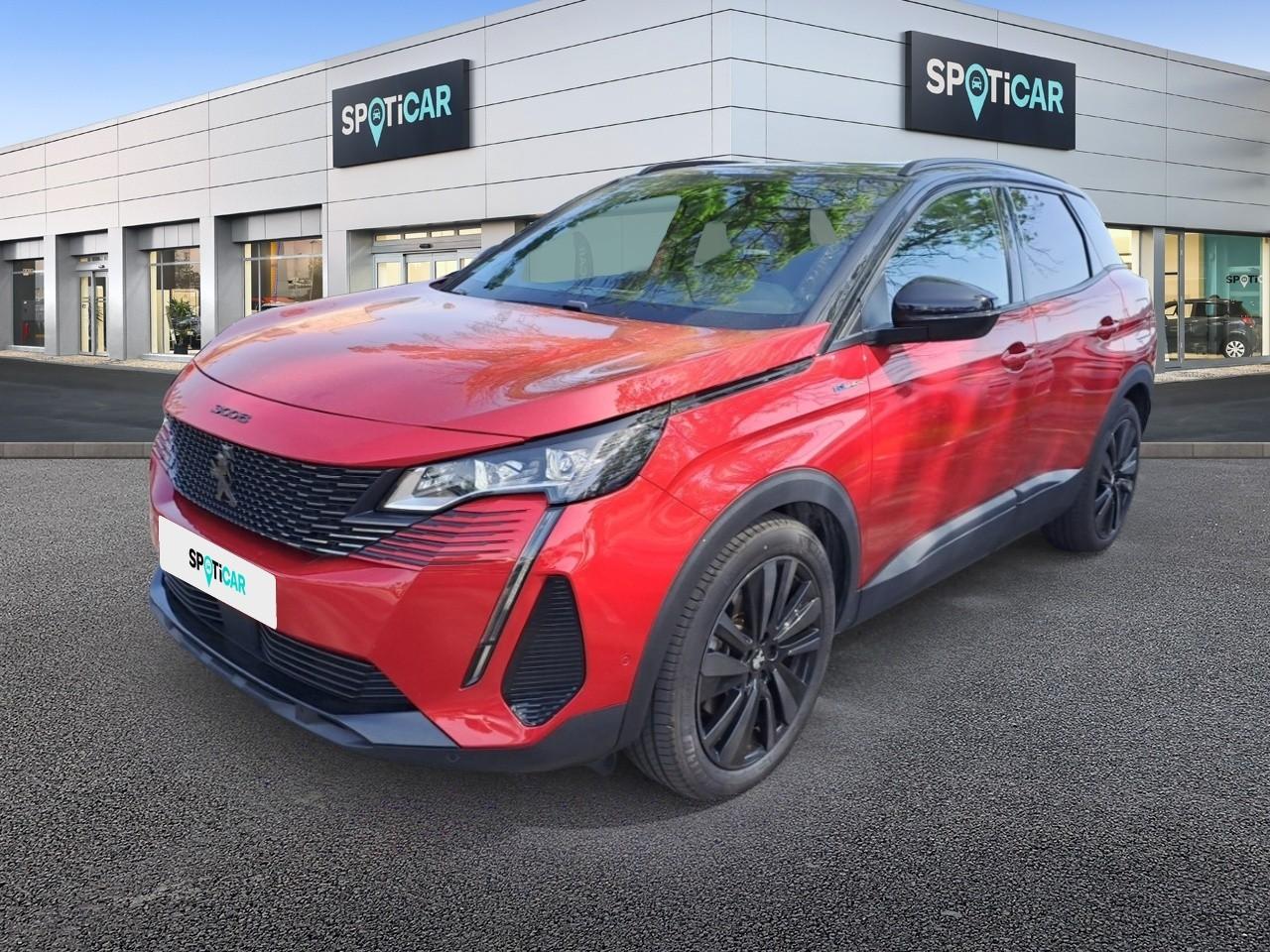 PEUGEOT PEUGEOT 3008 Occasion Rouge Essence / Courant électrique 2022