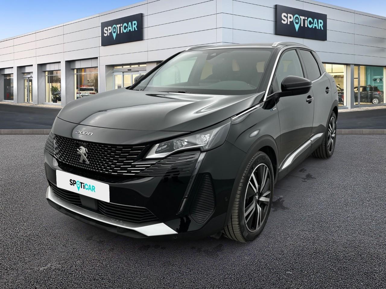 PEUGEOT PEUGEOT 3008 Occasion Noir Essence / Courant électrique 2022