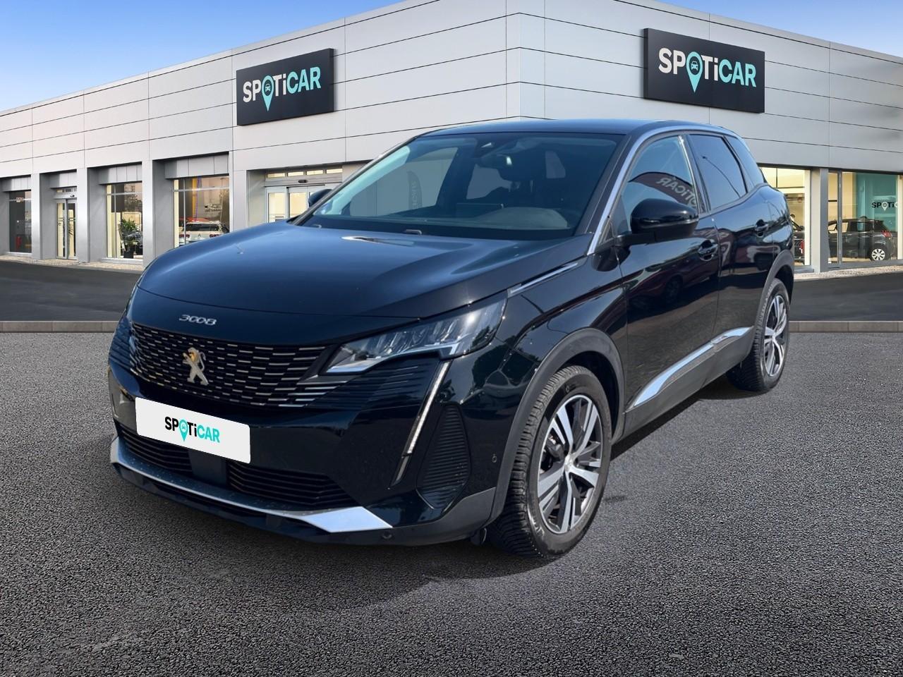 PEUGEOT PEUGEOT 3008 Occasion Noir Essence sans plomb 2022