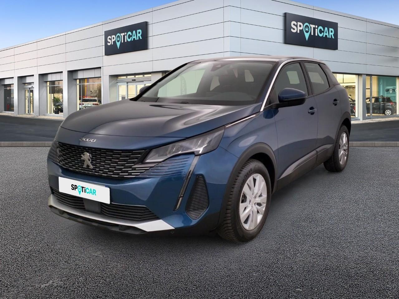 PEUGEOT PEUGEOT 3008 Occasion Bleu Essence sans plomb 2021