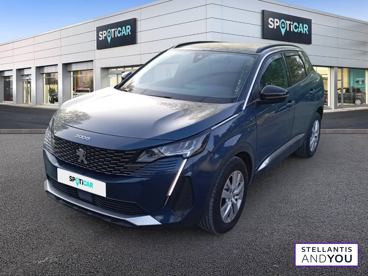 PEUGEOT PEUGEOT 3008 Occasion Bleu Diesel 2022