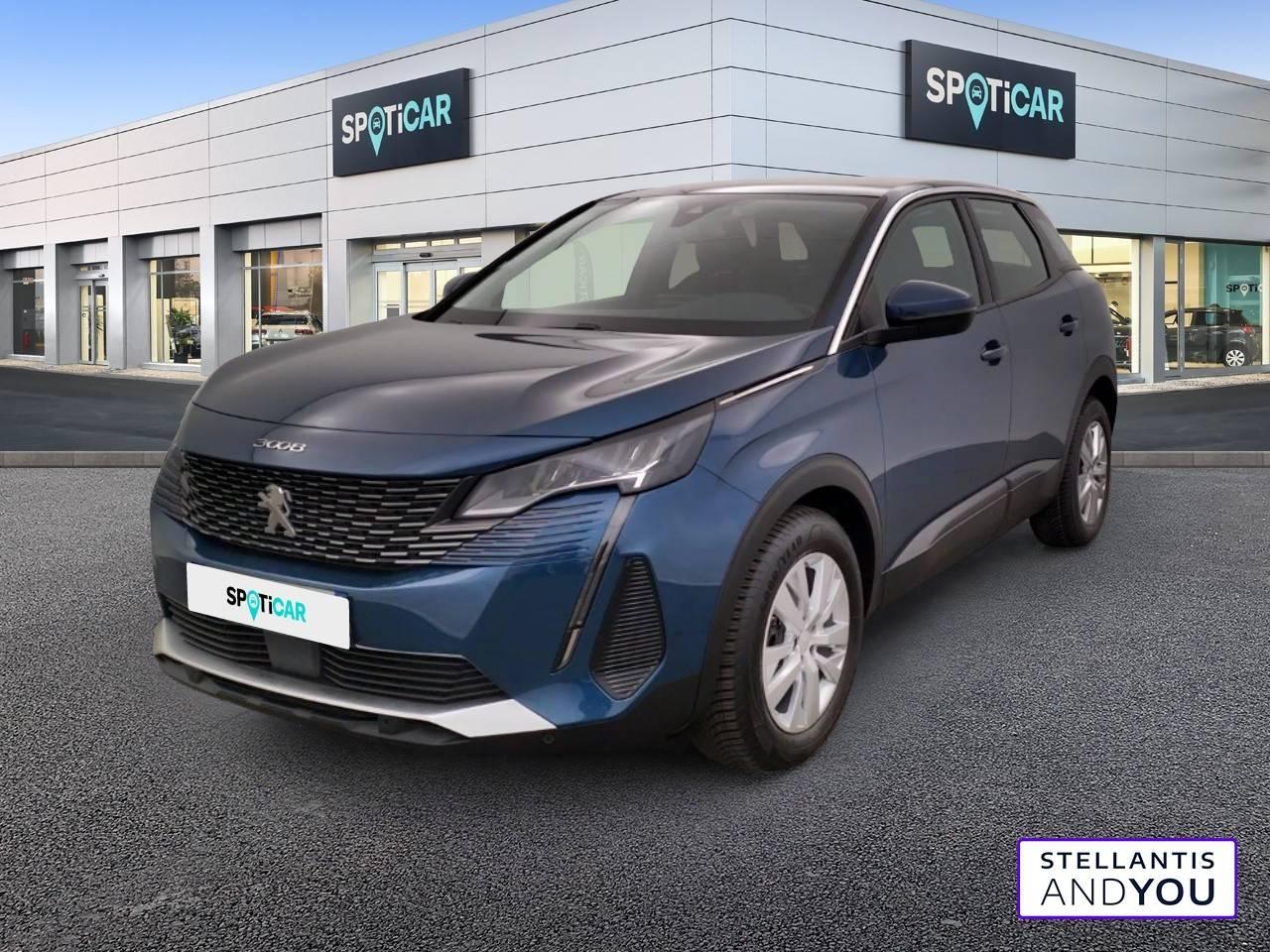 PEUGEOT PEUGEOT 3008 Occasion Bleu Essence sans plomb 2021