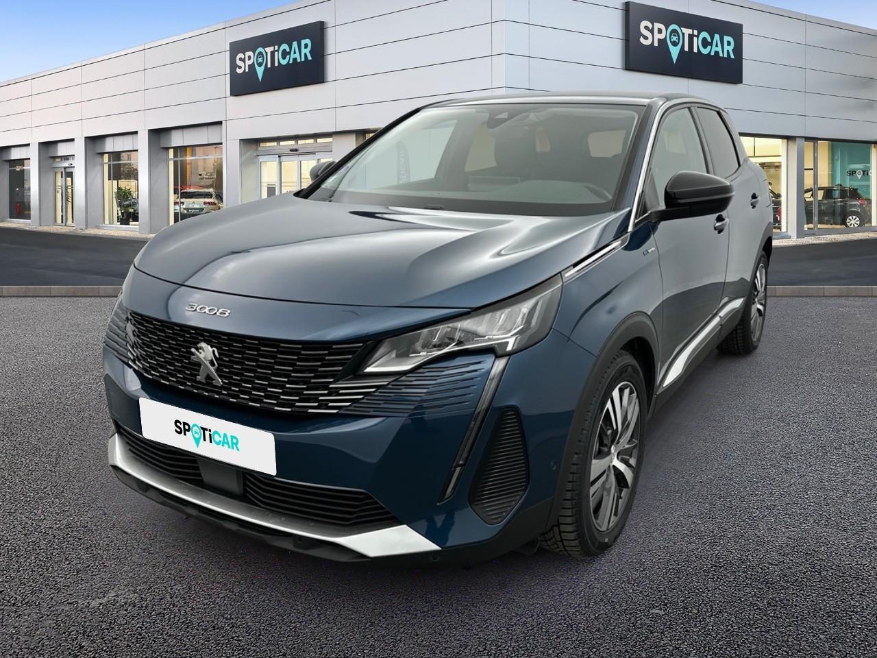 PEUGEOT PEUGEOT 3008 Occasion Bleu Essence / Courant électrique 2022