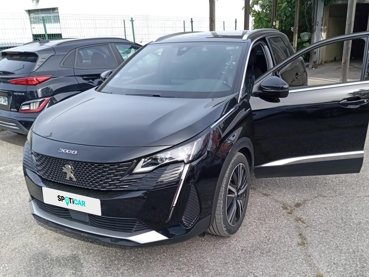 PEUGEOT PEUGEOT 3008 Occasion Noir Essence / Courant électrique 2022
