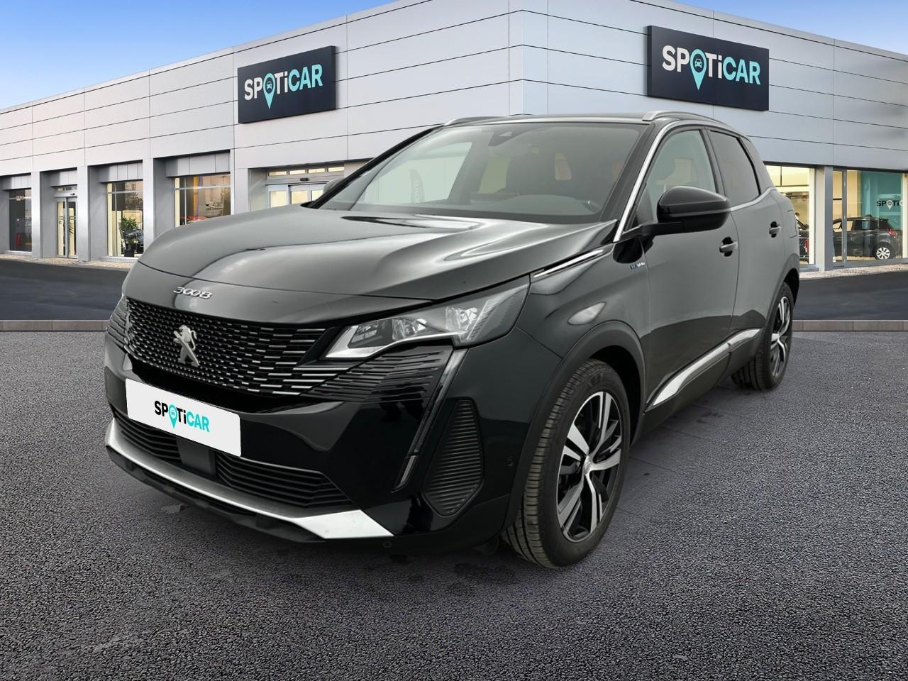 PEUGEOT PEUGEOT 3008 Occasion Noir Essence / Courant électrique 2022