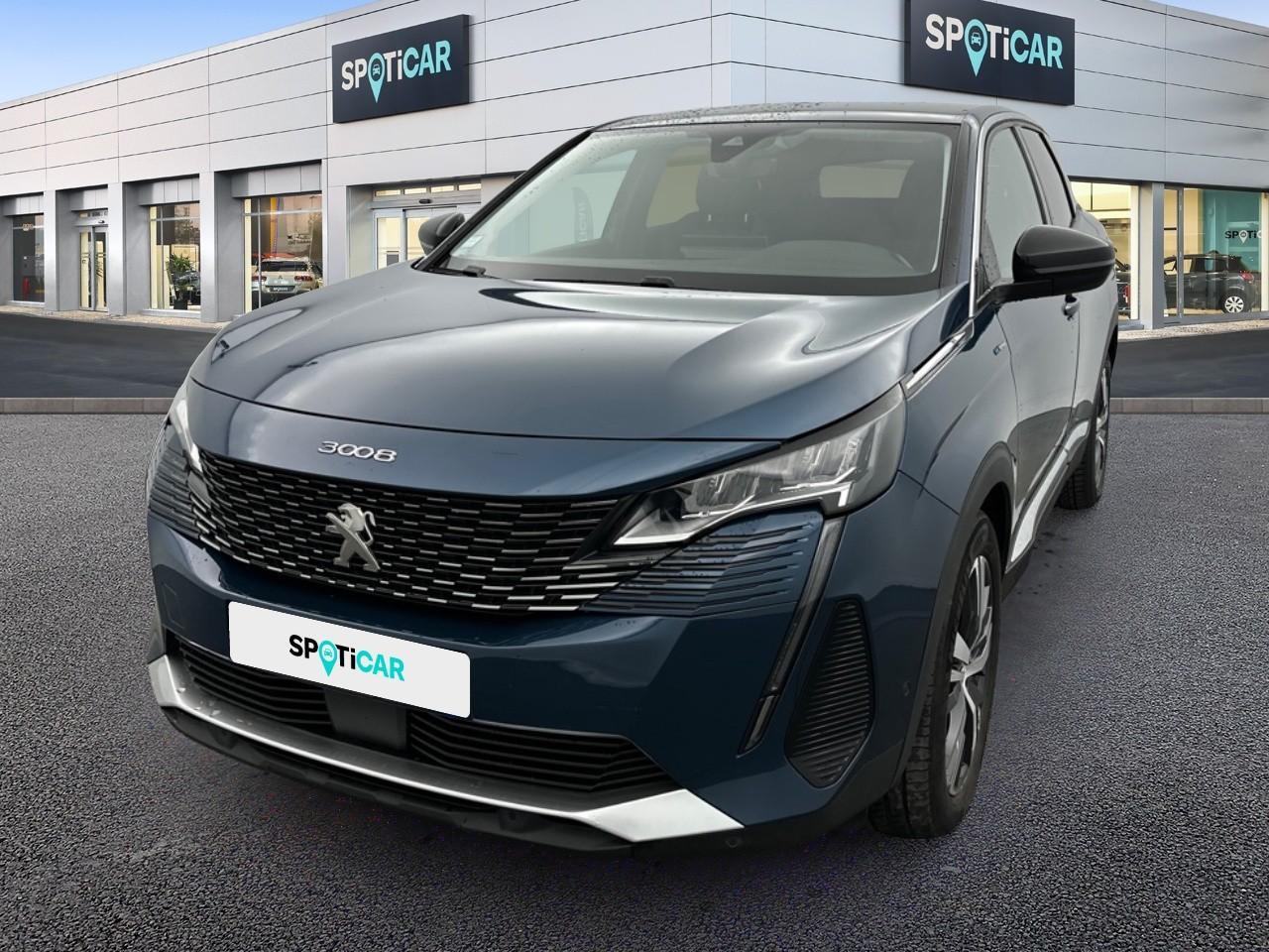 PEUGEOT PEUGEOT 3008 Occasion Bleu Essence / Courant électrique 2022