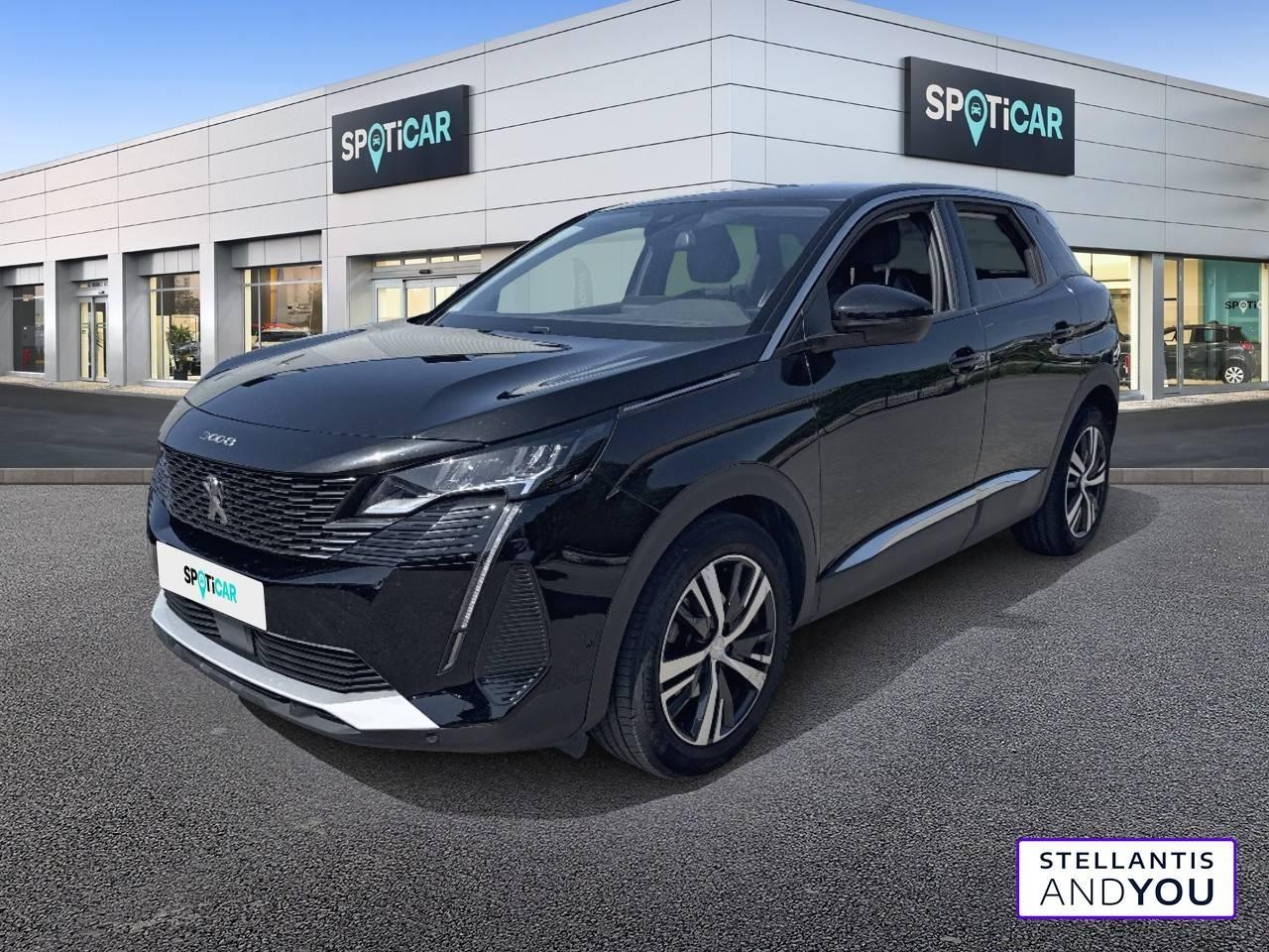PEUGEOT PEUGEOT 3008 Occasion Noir Diesel 2022