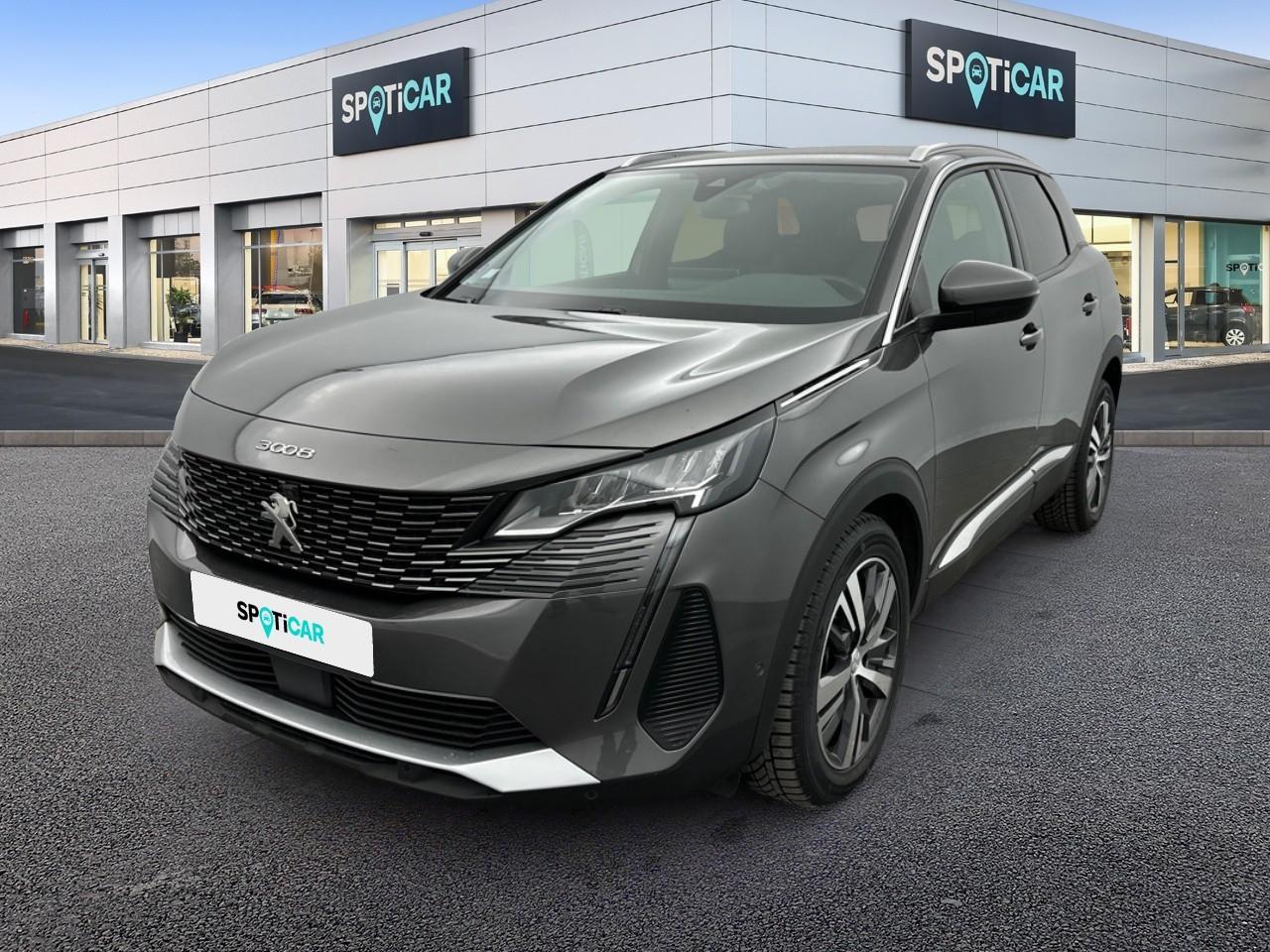 PEUGEOT PEUGEOT 3008 Occasion Gris Essence sans plomb 2020