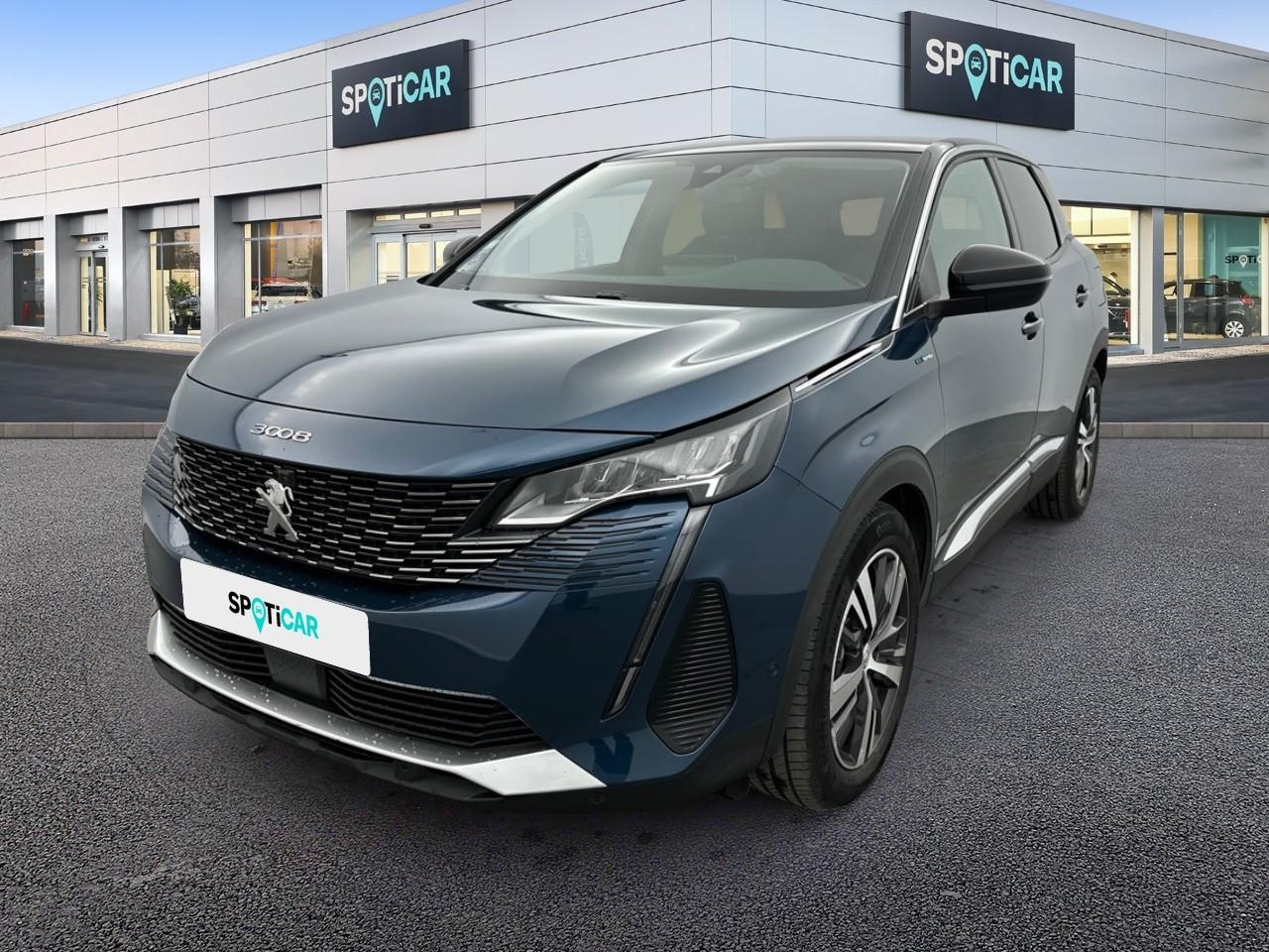 PEUGEOT PEUGEOT 3008 Occasion Bleu Essence / Courant électrique 2022