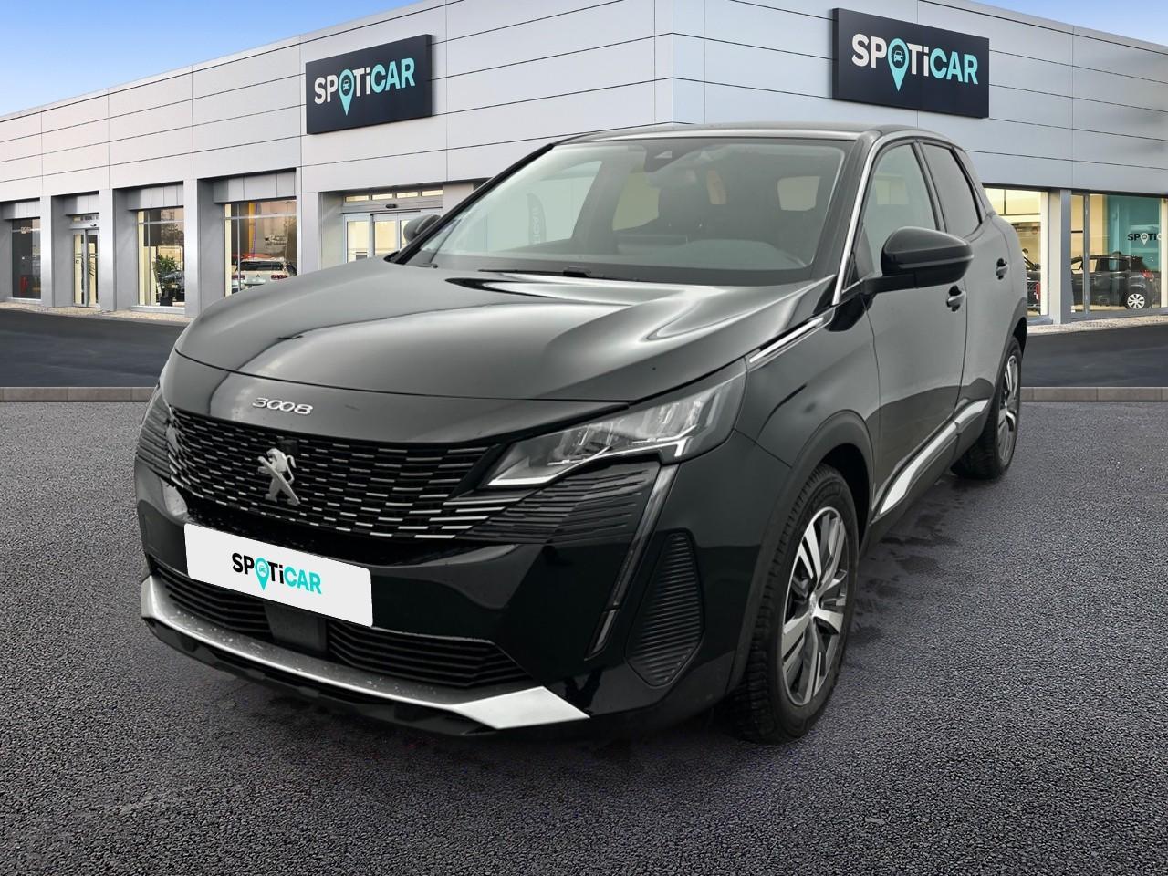 PEUGEOT PEUGEOT 3008 Occasion Noir Essence sans plomb 2022