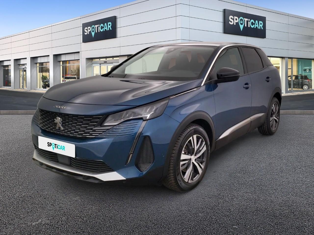 PEUGEOT PEUGEOT 3008 Occasion Bleu Essence sans plomb 2021