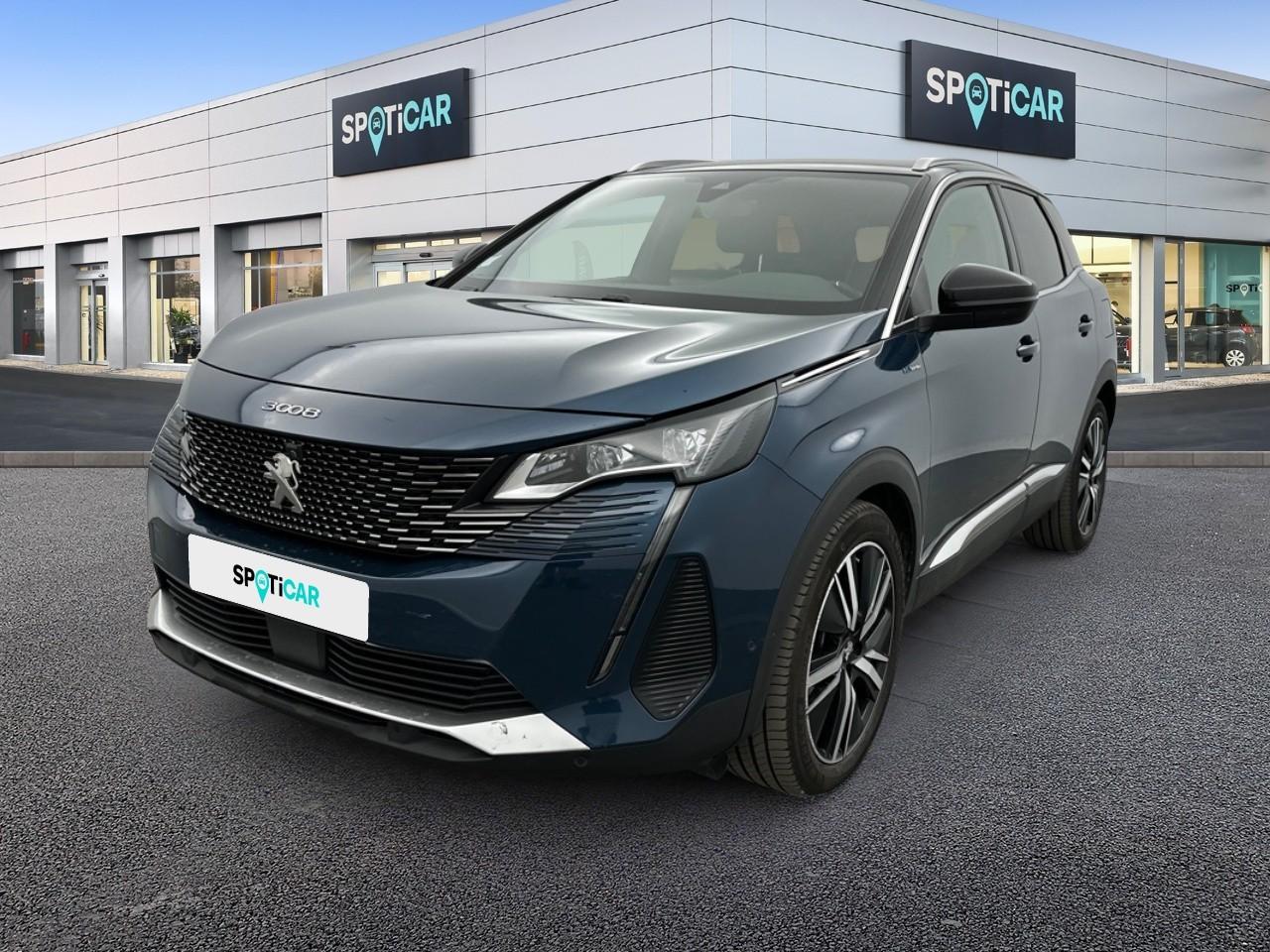 PEUGEOT PEUGEOT 3008 Occasion Bleu Essence / Courant électrique 2022