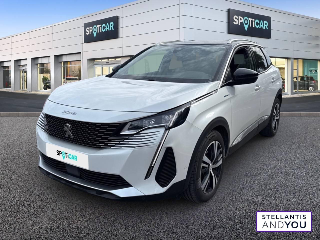 PEUGEOT PEUGEOT 3008 Occasion Blanc Essence / Courant électrique 2022