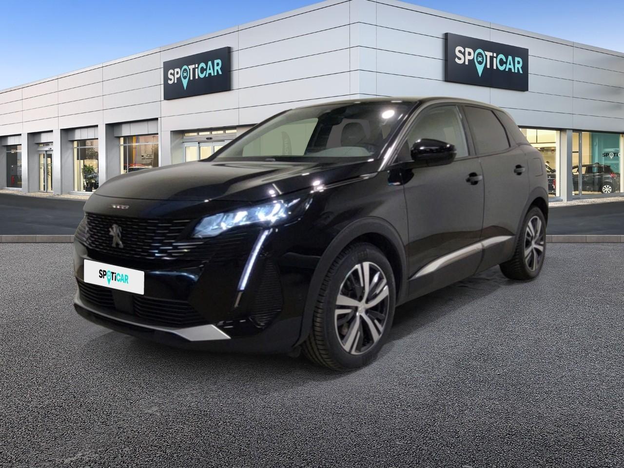 PEUGEOT PEUGEOT 3008 Occasion Noir Essence / Courant électrique 2022