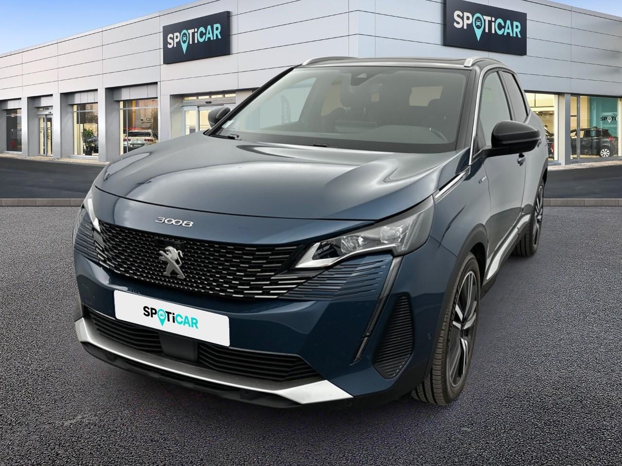 PEUGEOT PEUGEOT 3008 Occasion Bleu Essence / Courant électrique 2022