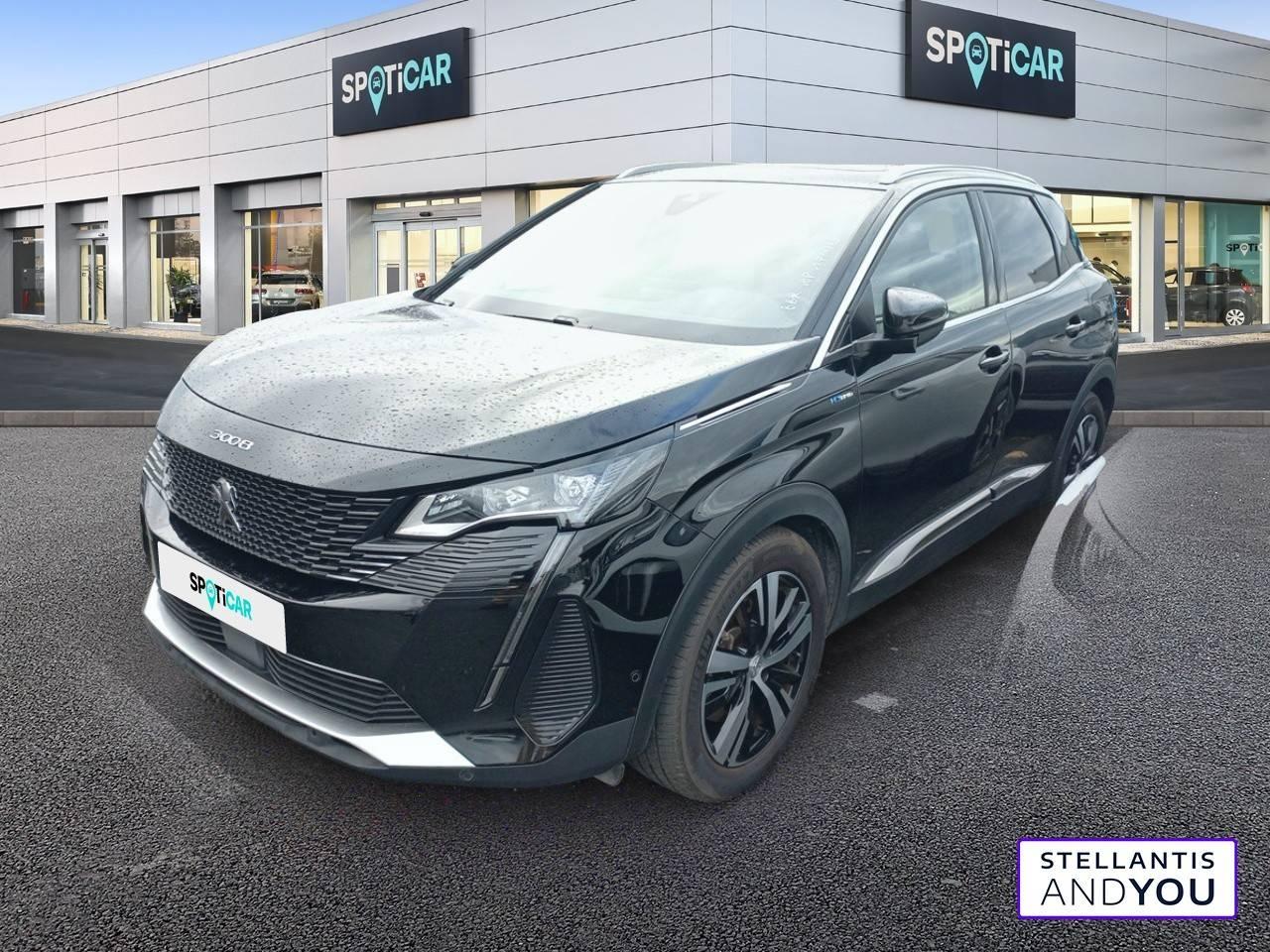 PEUGEOT PEUGEOT 3008 Occasion Noir Essence / Courant électrique 2020