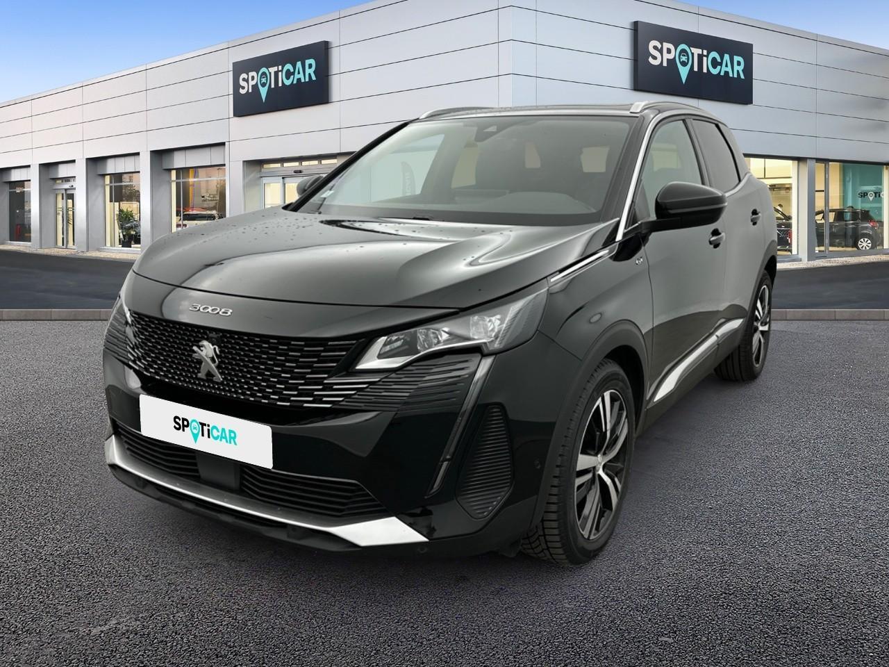 PEUGEOT PEUGEOT 3008 Occasion Noir Essence sans plomb 2021