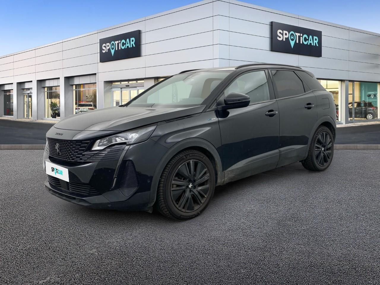 PEUGEOT PEUGEOT 3008 Occasion Noir Essence / Courant électrique 2022