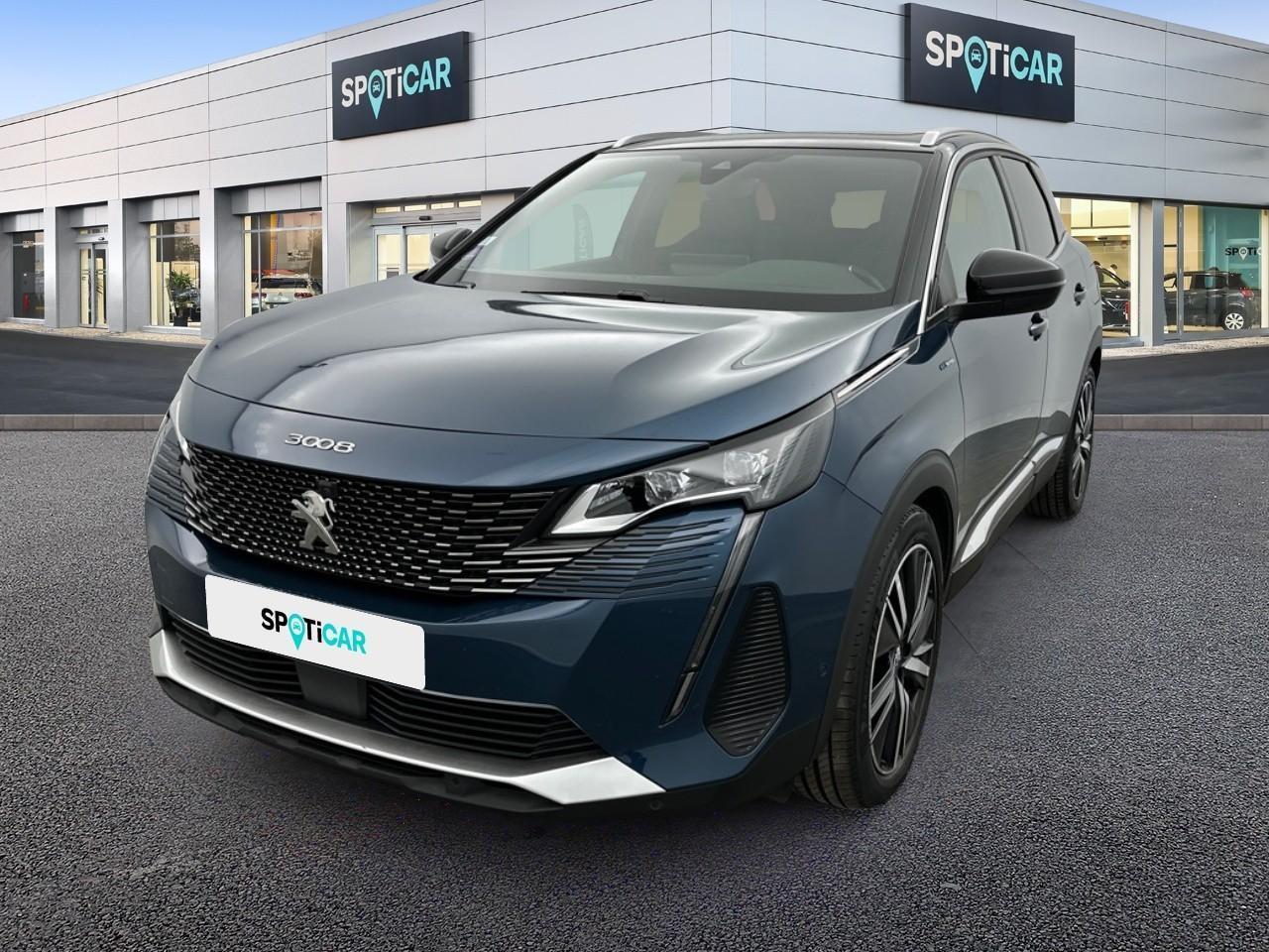 PEUGEOT PEUGEOT 3008 Occasion Bleu Essence / Courant électrique 2022
