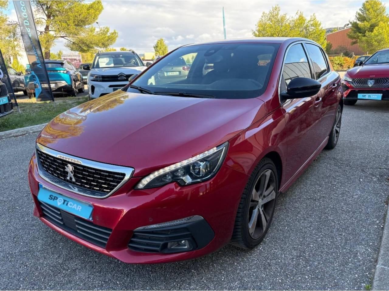 PEUGEOT PEUGEOT 308 Occasion Rouge Essence sans plomb 2020