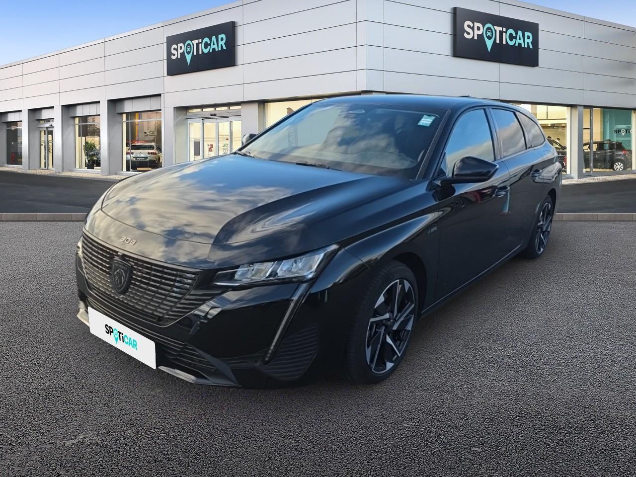 PEUGEOT PEUGEOT 308 Occasion Noir Essence / Courant électrique 2024