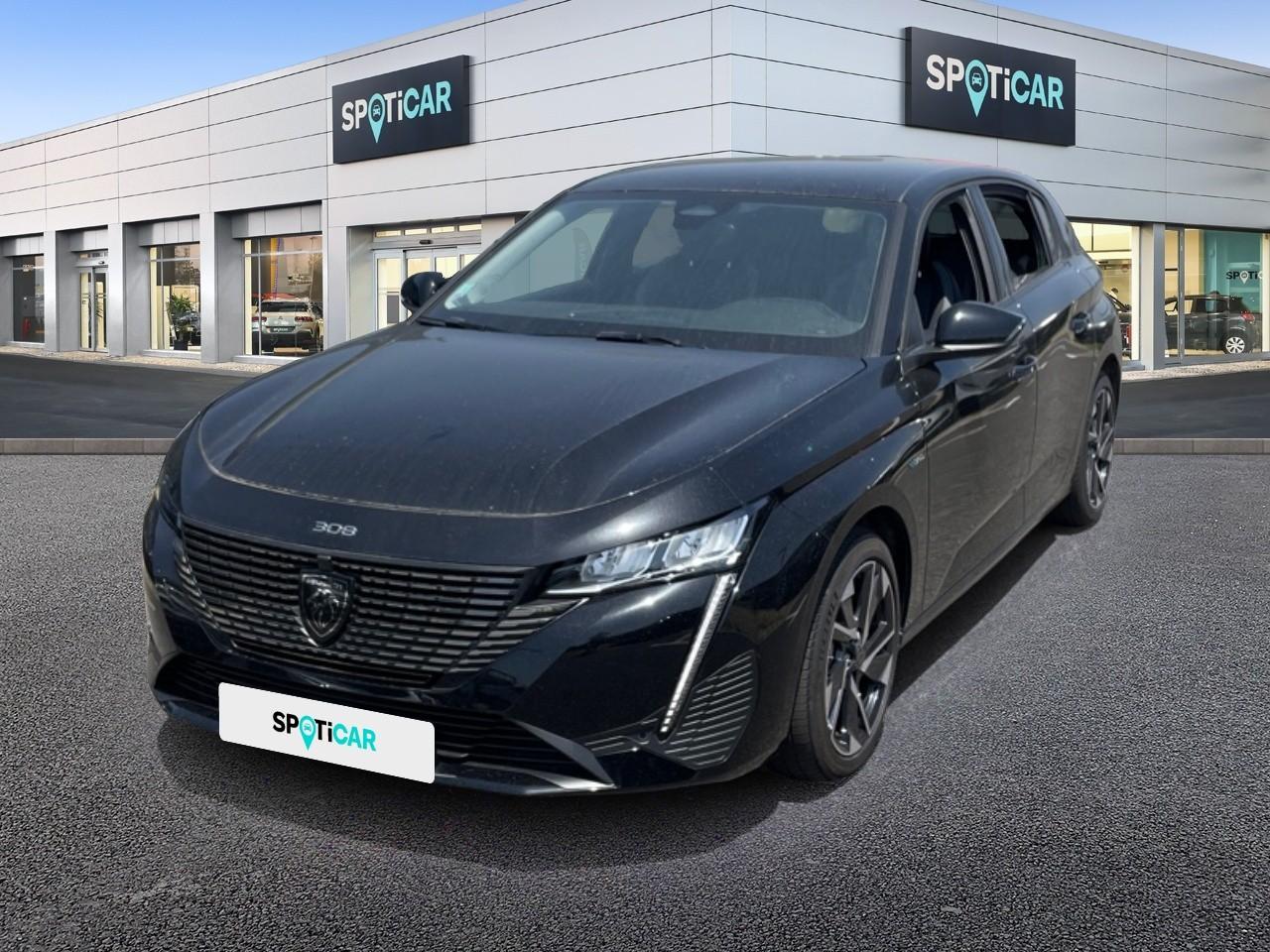 PEUGEOT PEUGEOT 308 Occasion Noir Essence / Courant électrique 2023