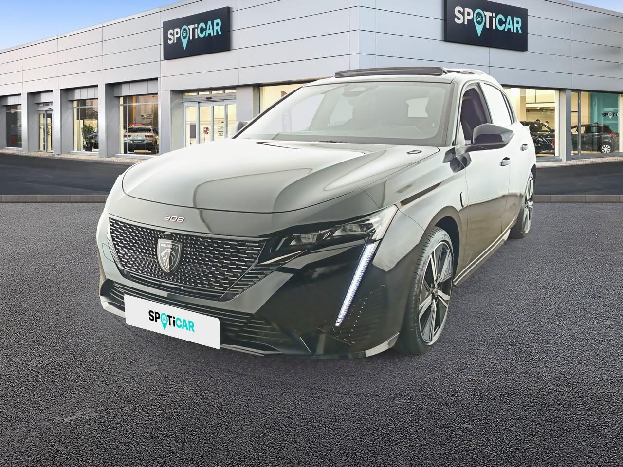 PEUGEOT PEUGEOT 308 Occasion Noir Essence / Courant électrique 2024